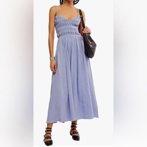 FREE PEOPLE Women's Sweet Nothings Midi-Solid dress NWOT